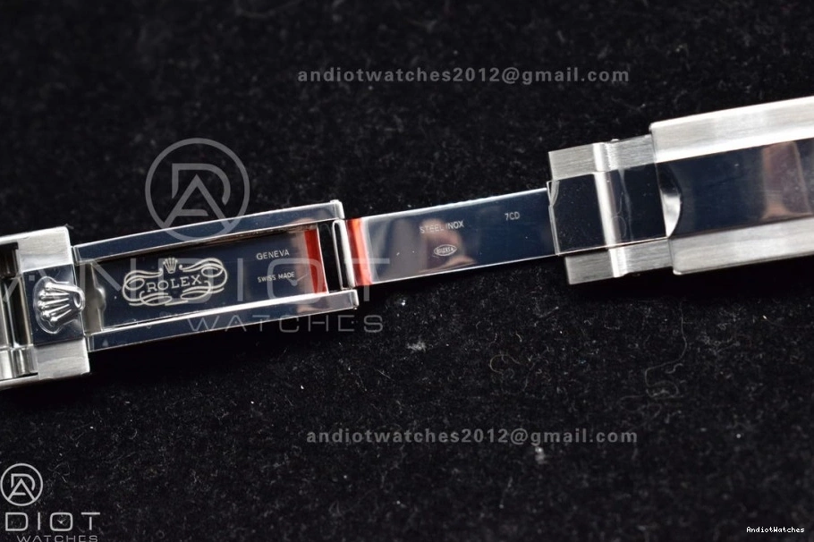 SS Daytona Dial And 728 MoistureWicking 116500 V3 Bracelet Black Case Clean 904L 0125